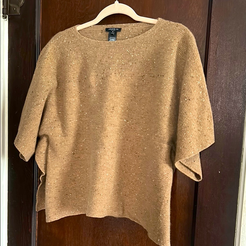 Lafayette 148 Speckled Wool Sweater